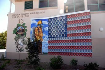 Big Pine Fire Station