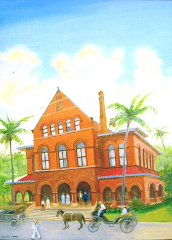 Key West Custom House Circa 1920